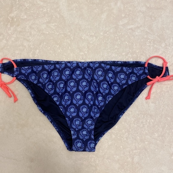 J.Crew Navy floral bouquet bikini NWT - Picture 8 of 12